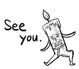 Candle Man vol.1 (English) sticker #990246