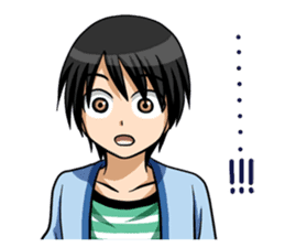 Older sister and younger brother! sticker #990262