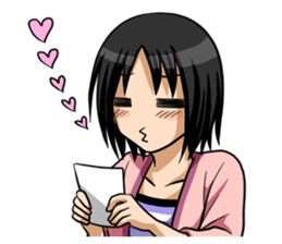 Older sister and younger brother! sticker #990267