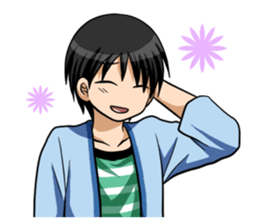 Older sister and younger brother! sticker #990284