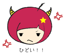 A girl  fall in love sticker #990780