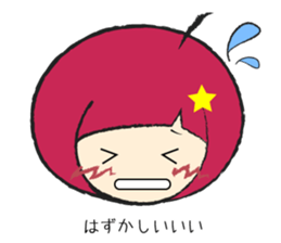 A girl  fall in love sticker #990783