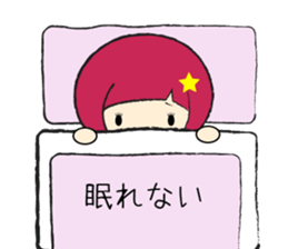 A girl  fall in love sticker #990785