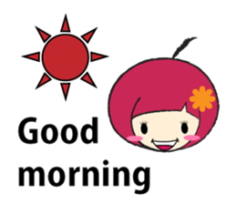 A girl  fall in love sticker #990796