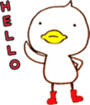 DUCK sticker #991287
