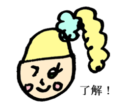 A small painter sticker #991664