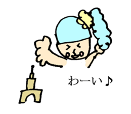 A small painter sticker #991666