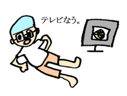 A small painter sticker #991676