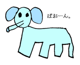 A small painter sticker #991684