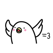 Pigeon Bianco(English Ver.) sticker #991849