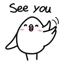 Pigeon Bianco(English Ver.) sticker #991850