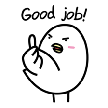 Pigeon Bianco(English Ver.) sticker #991852