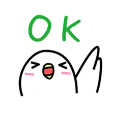 Pigeon Bianco(English Ver.) sticker #991860