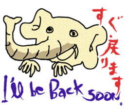 Odd animals chatterbox sticker #991946