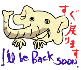 Odd animals chatterbox sticker #991946