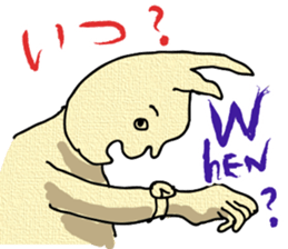 Odd animals chatterbox sticker #991952