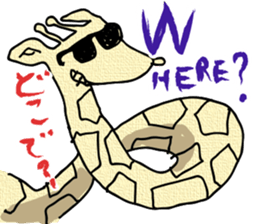 Odd animals chatterbox sticker #991953