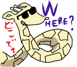 Odd animals chatterbox sticker #991953