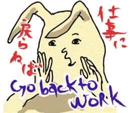 Odd animals chatterbox sticker #991964