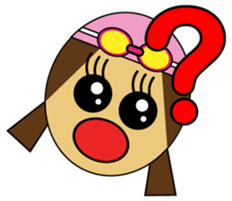 Kawaii Swimming sticker #992015