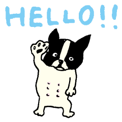 MANGA "French Bulldog in Japan."