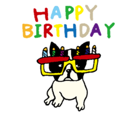 MANGA "French Bulldog in Japan." sticker #992411