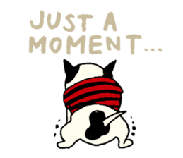 MANGA "French Bulldog in Japan." sticker #992412