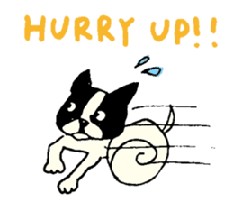 MANGA "French Bulldog in Japan." sticker #992413