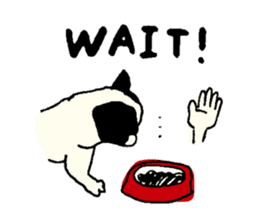MANGA "French Bulldog in Japan." sticker #992415