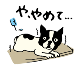MANGA "French Bulldog in Japan." sticker #992416