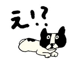 MANGA "French Bulldog in Japan." sticker #992424
