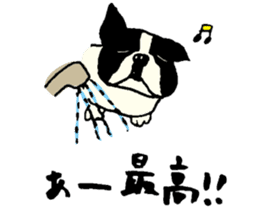 MANGA "French Bulldog in Japan." sticker #992427
