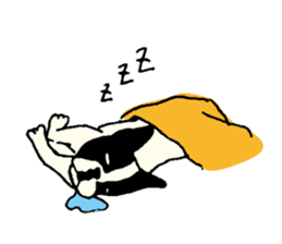 MANGA "French Bulldog in Japan." sticker #992432