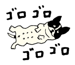 MANGA "French Bulldog in Japan." sticker #992433