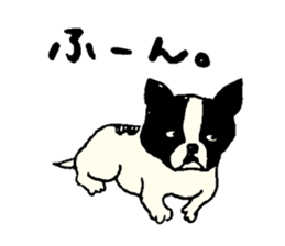 MANGA "French Bulldog in Japan." sticker #992435