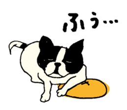 MANGA "French Bulldog in Japan." sticker #992437