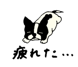 MANGA "French Bulldog in Japan." sticker #992438