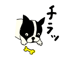 MANGA "French Bulldog in Japan." sticker #992441