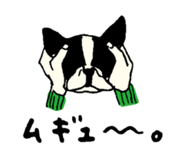 MANGA "French Bulldog in Japan." sticker #992442