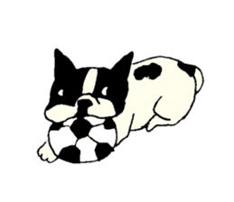 MANGA "French Bulldog in Japan." sticker #992444