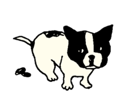 MANGA "French Bulldog in Japan." sticker #992445