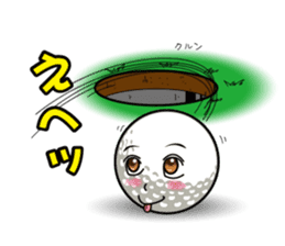 LOVE GOLF sticker #992489