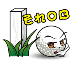 LOVE GOLF sticker #992490