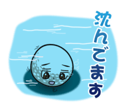 LOVE GOLF sticker #992500