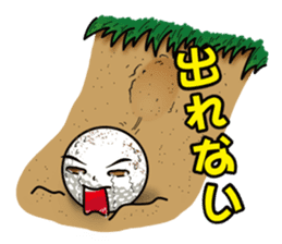 LOVE GOLF sticker #992501