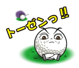 LOVE GOLF sticker #992503