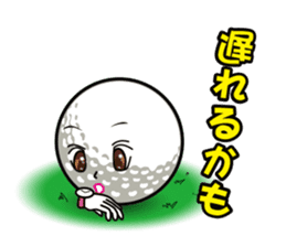 LOVE GOLF sticker #992507