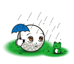 LOVE GOLF sticker #992509