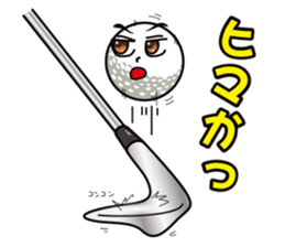 LOVE GOLF sticker #992511