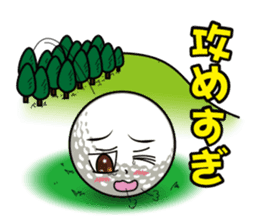 LOVE GOLF sticker #992512